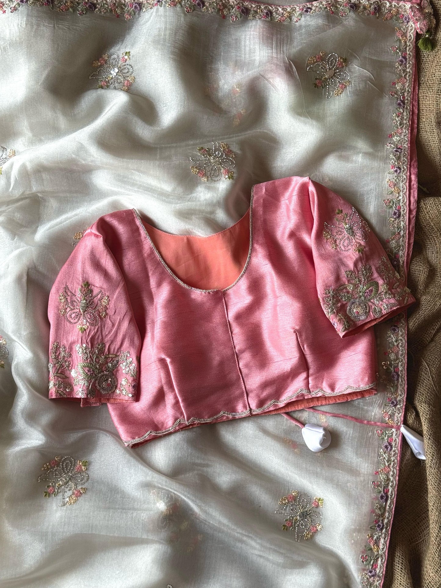 Pastel Sage Era Saree