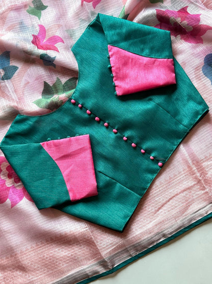 Spring Floral Kota Saree