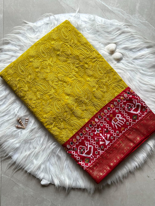 Zareen Patola Saree