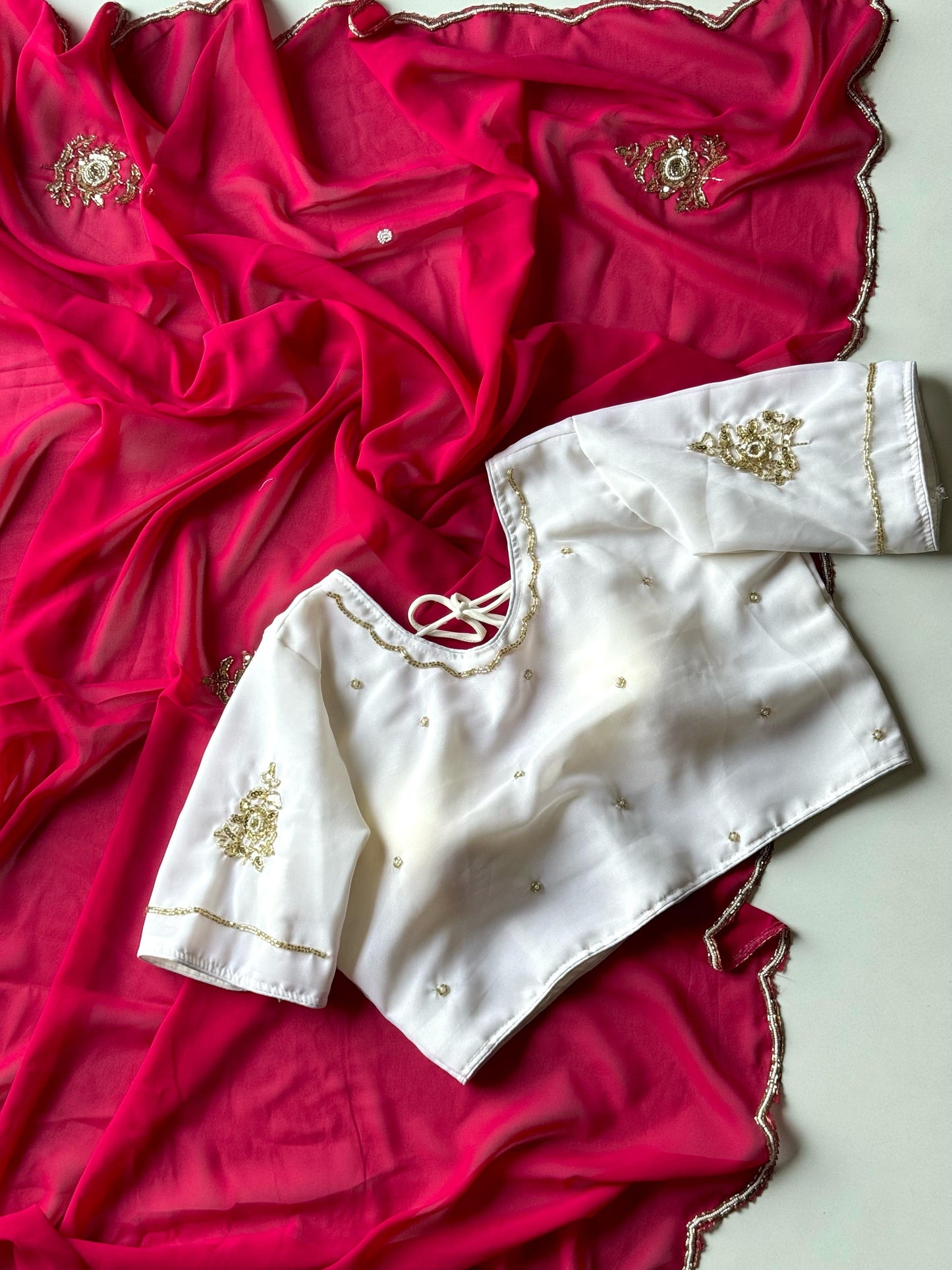 Precious Scarlet Saree