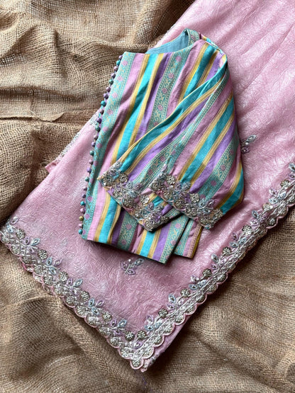 Rangeeni Embellished Saree