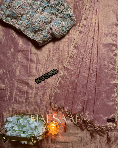 Nida Designer - Soft Semi Tissue Saree