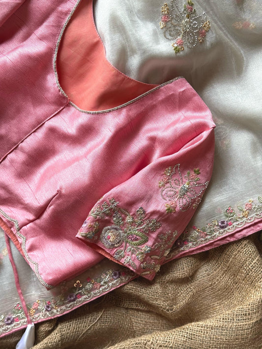Pastel Sage Era Saree