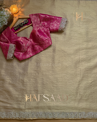Ishita - Semi Tissue Silk Saree