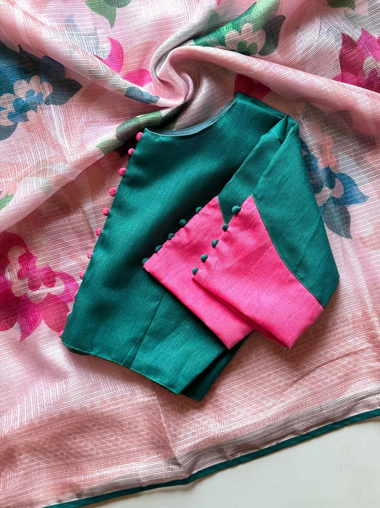 Spring Floral Kota Saree