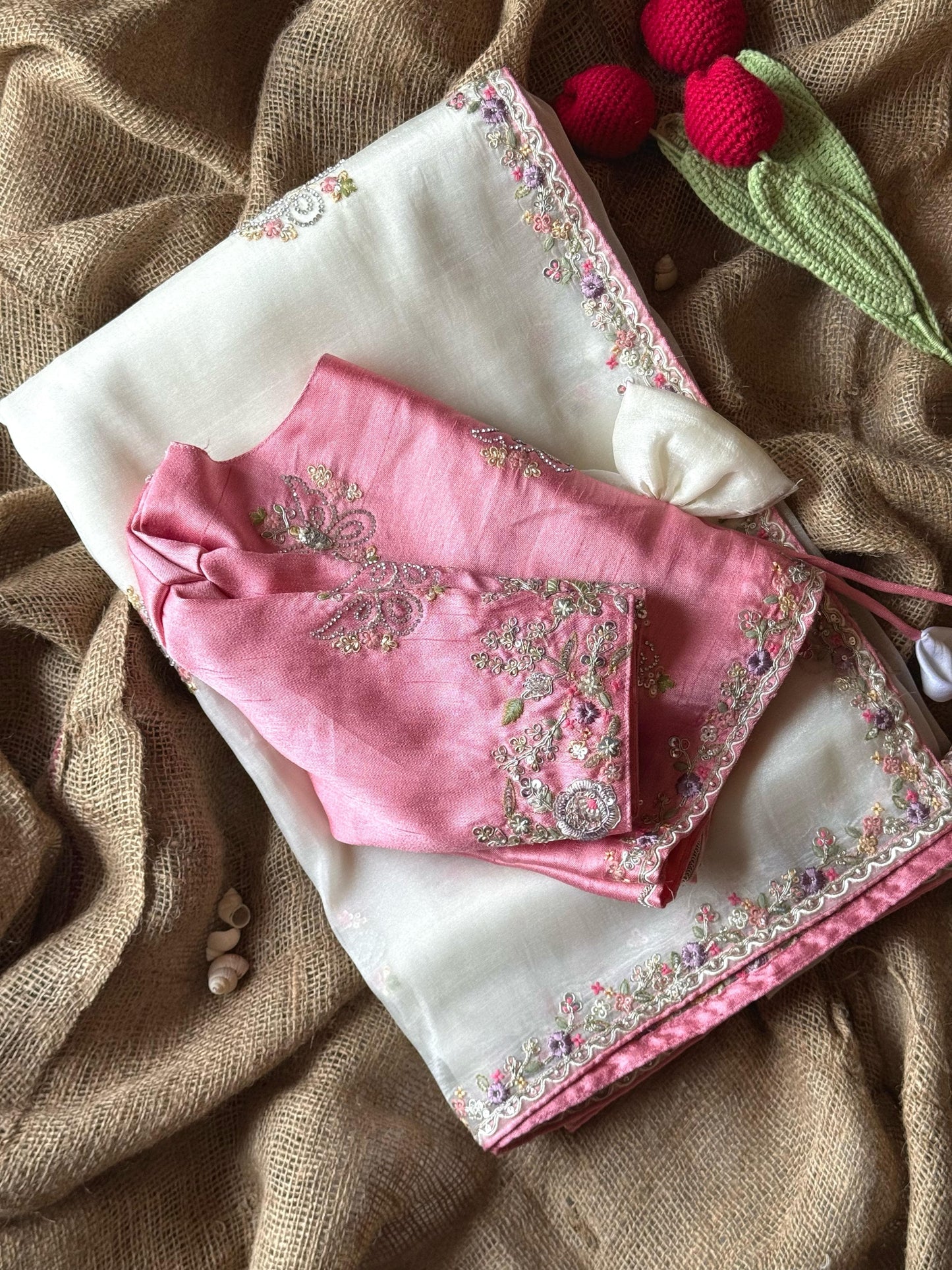Pastel Sage Era Saree