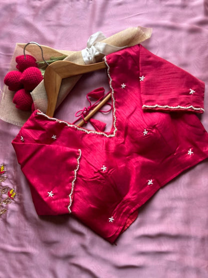 Precious Pink Saree