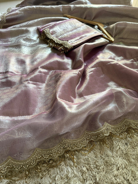 Damini Banarasi Silk Saree