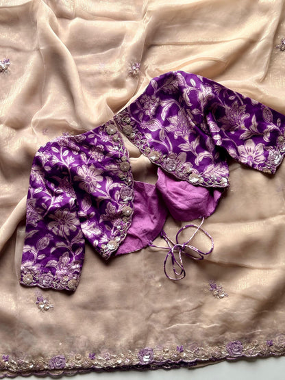 Faiza Tissue Saree