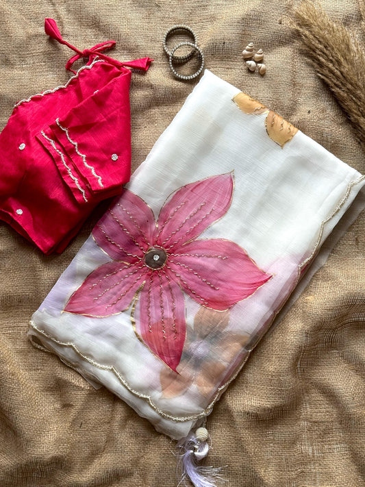 Floral Summer Saree