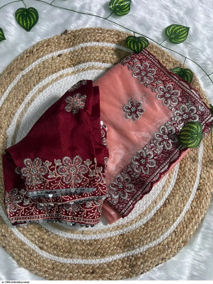 New Designers Party wear Sarees